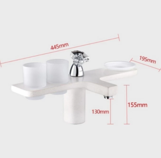 Смеситель для раковины Gappo G1096-7 красный